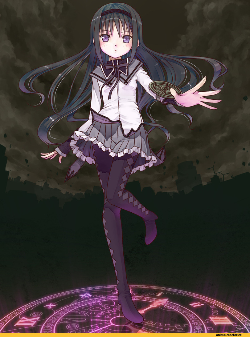 Anime Art, Mahou Shoujo Madoka Magica, Akemi Homura, Anime