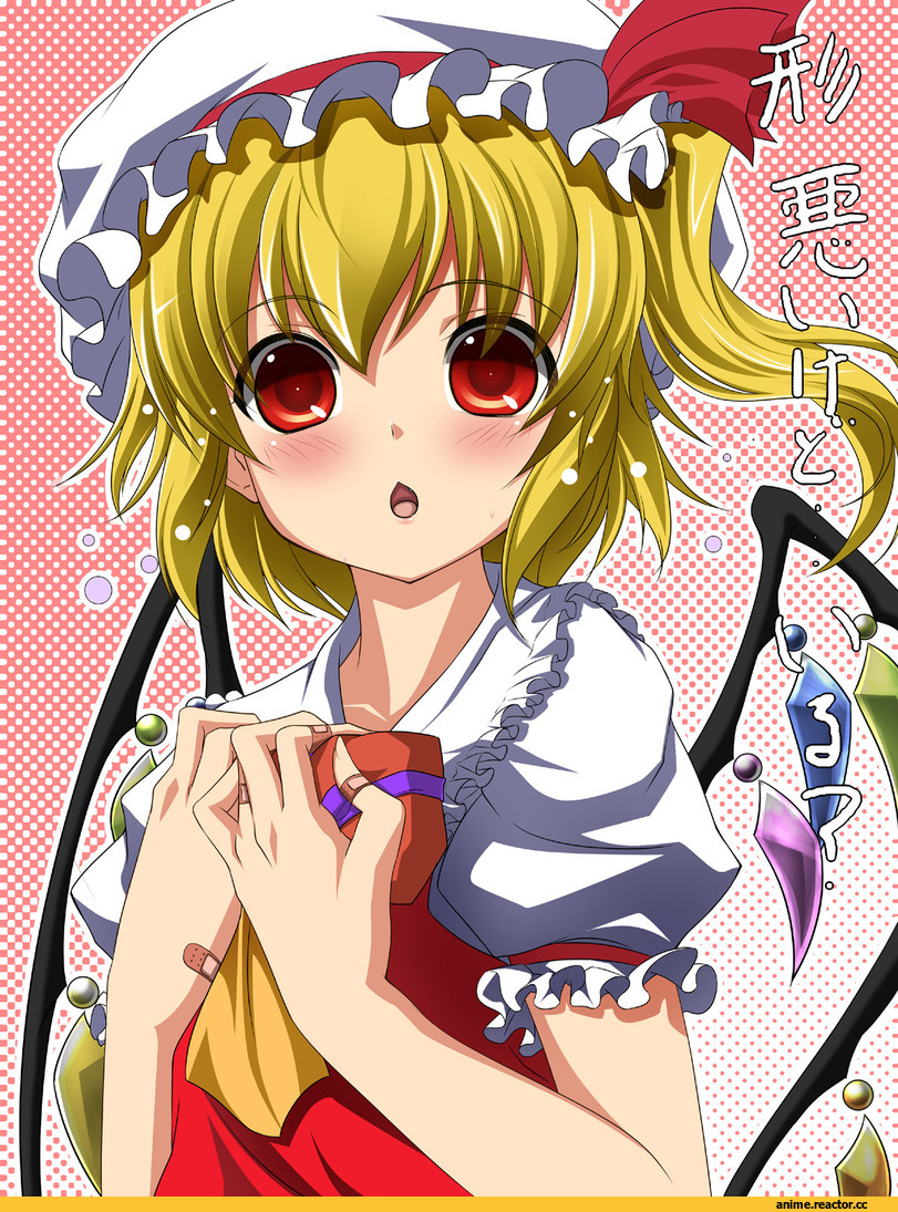Anime Art, Flandre Scarlet, Touhou Project, Anime