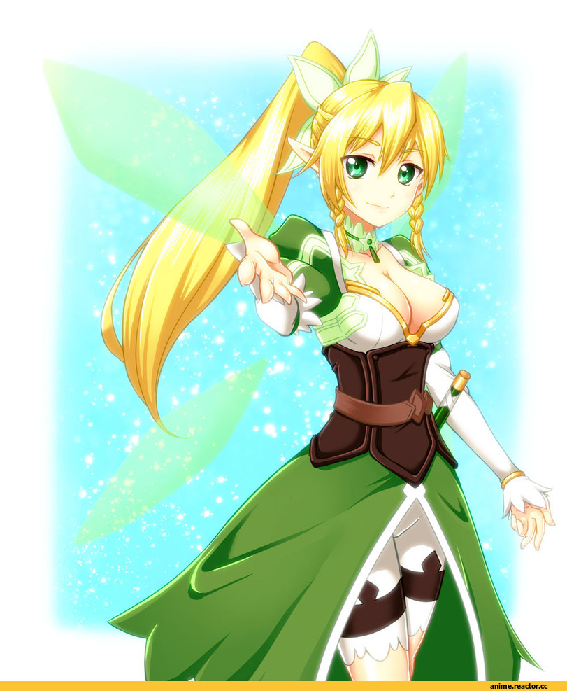 Anime Art, Sword Art Online, Leafa, Anime
