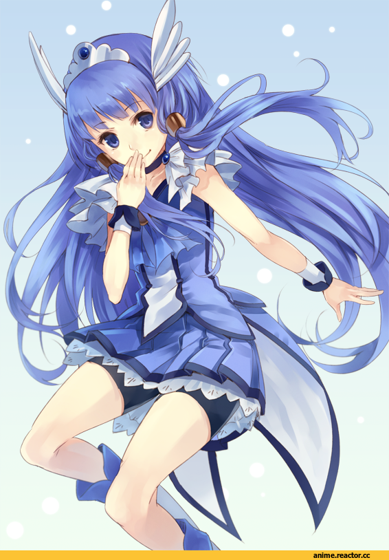 Anime Art, aoki reika, cure beauty, Precure, Smile precure!, Anime