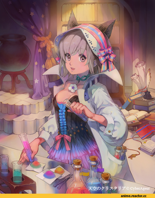Anime Art, tenkuu no crystalia, Anime