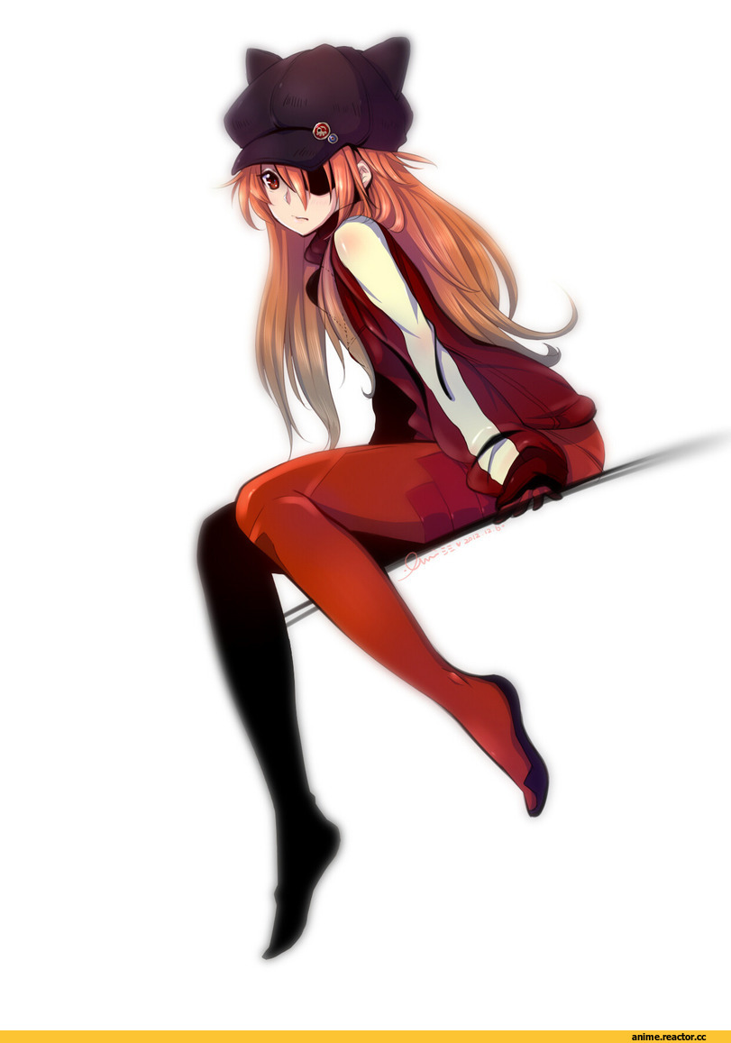 Anime Art, Evangelion, asuka, под катом еще аска, Anime