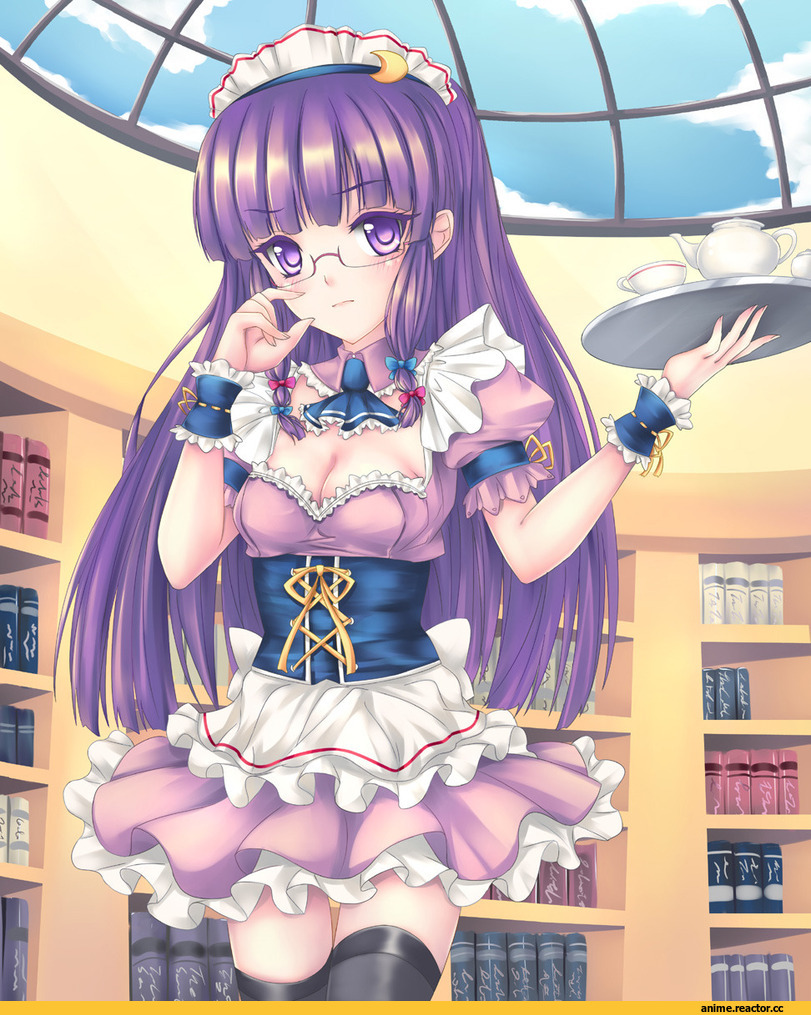 Anime Art, Patchouli Knowledge, Touhou Project, Anime