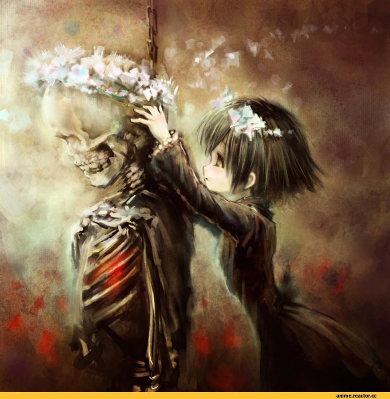 доброта, Anime Art, удалённое, аниме