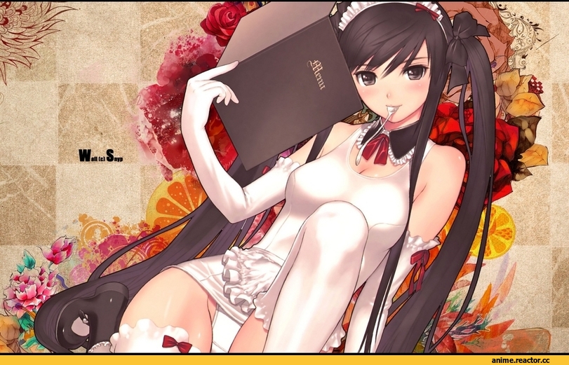 art, горничная, няша, панцу, песочница, Tony Taka, Anime