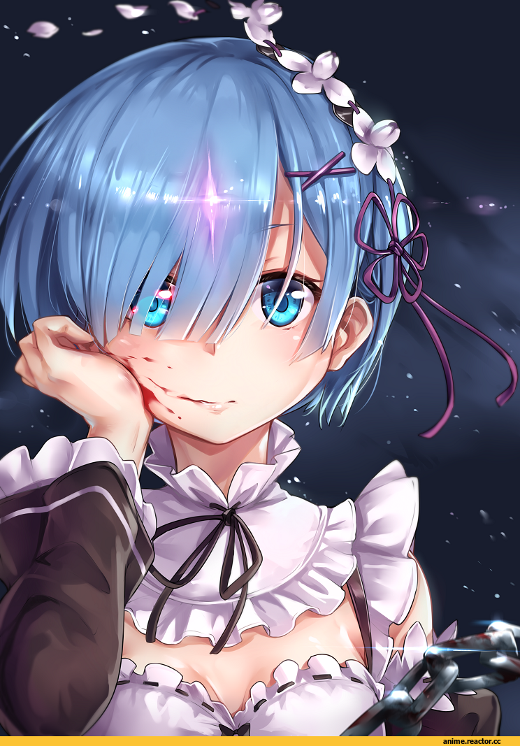 Rem (re zero), Re Zero Kara Hajimeru Isekai Seikatsu, ks, Anime Art, Anime