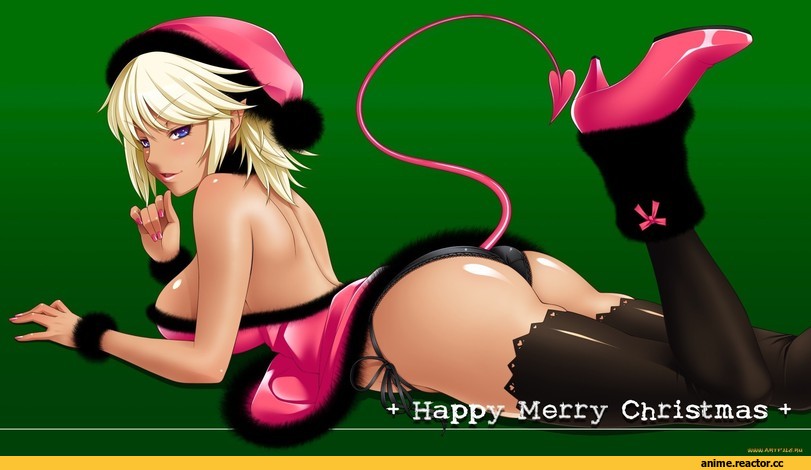 Anime Art, christmas, Merry Christmas, Anime