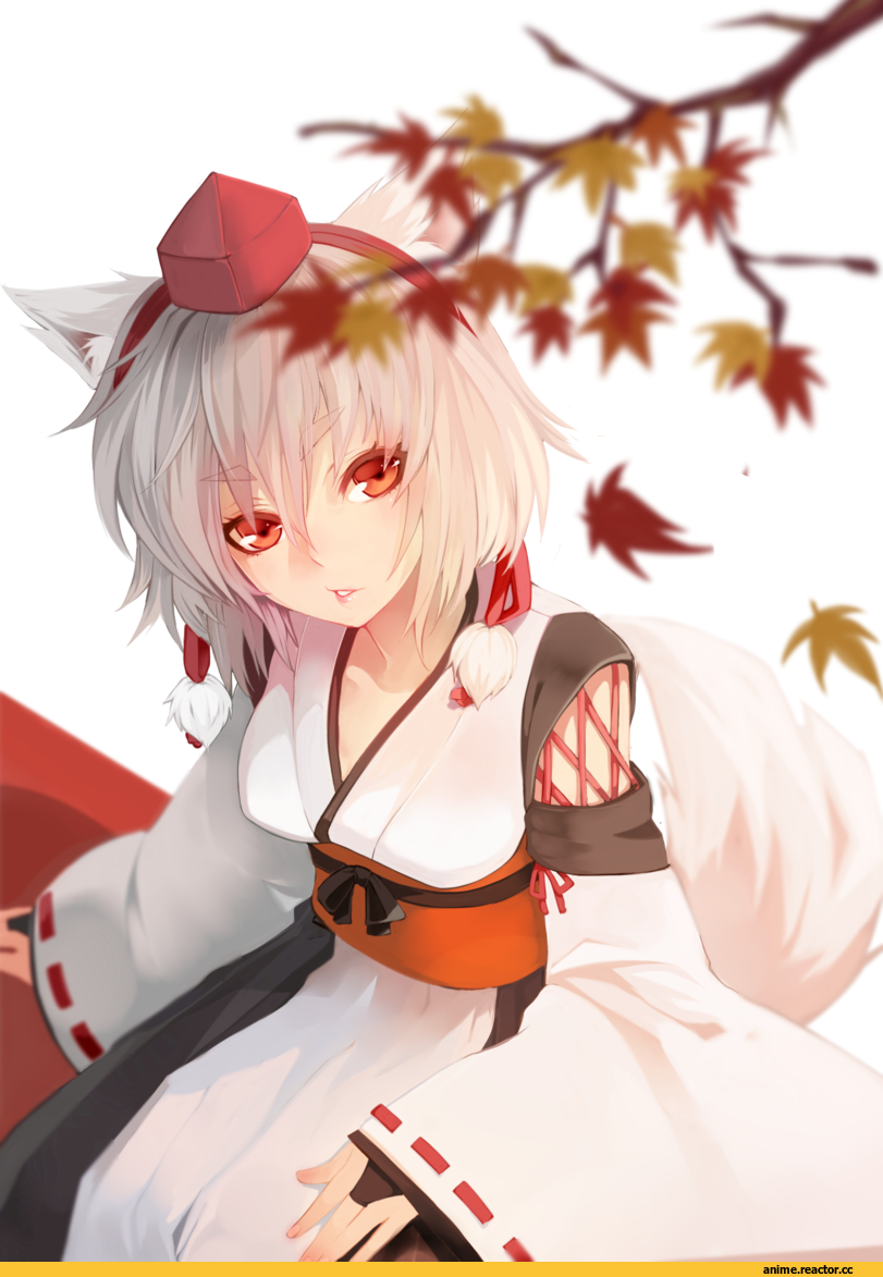 Anime Art, Touhou Project, Inubashiri Momiji, Animal Ears, Inumimi, Anime
