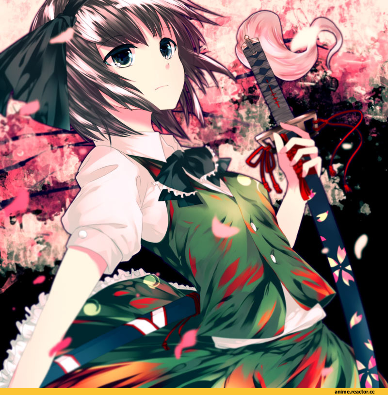 Anime Art, Touhou Project, Konpaku Youmu, Anime