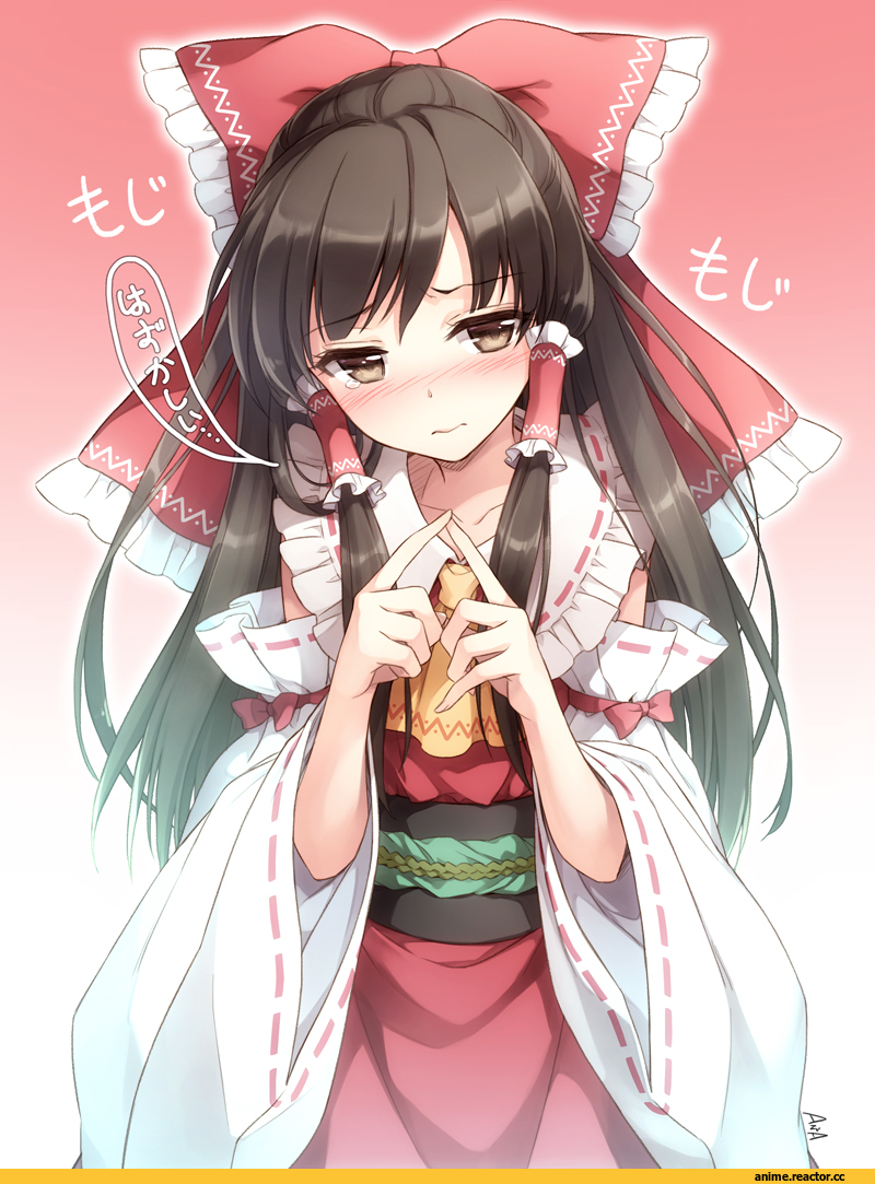 Anime Art, Touhou Project, Hakurei Reimu, Anime