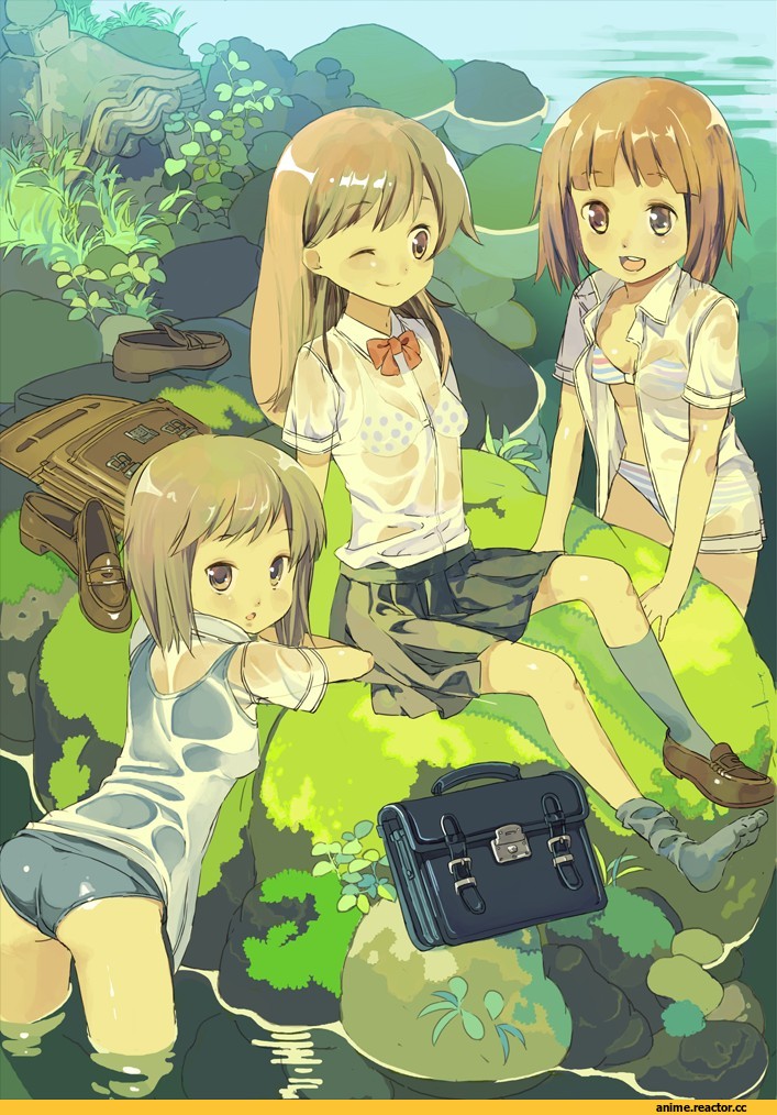 Anime Art, мокрые, личное, аниме