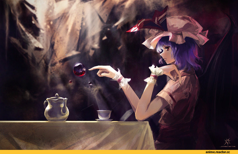 Anime Art, Touhou Project, Remilia Scarlet, Anime