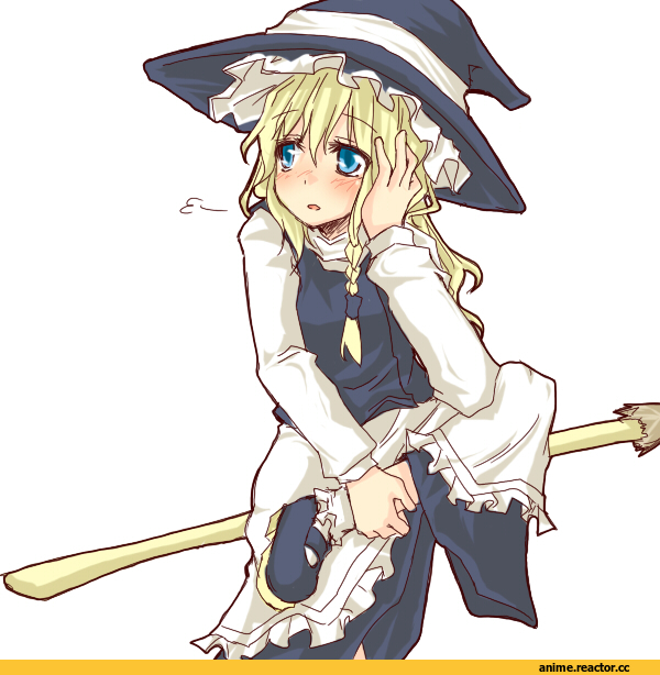 Anime Art, Kirisame Marisa, Touhou Project, Anime