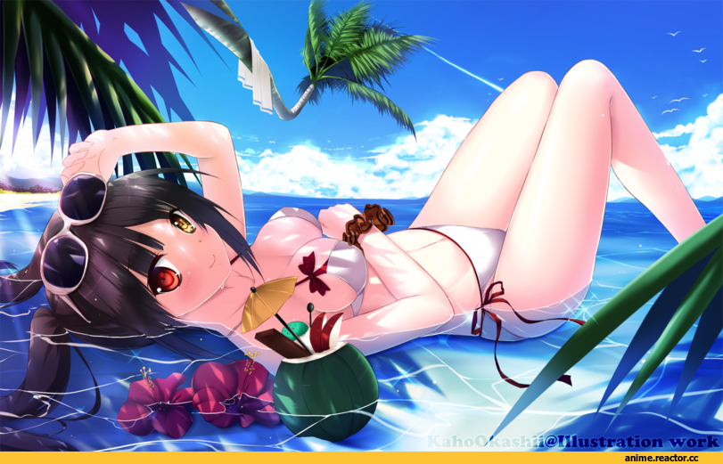 Anime Art, Date a Live, Kaho Okashii, Tokisaki Kurumi, Anime