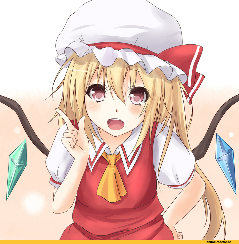 Anime Art, Flandre Scarlet, Touhou Project, Anime
