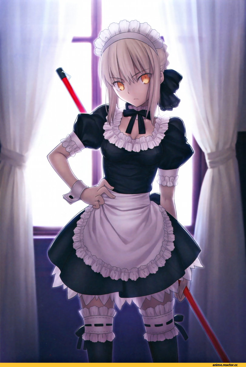 Fate (series), Saber (Fate), Saber Alter, Takeuchi Takashi, Maid, Anime