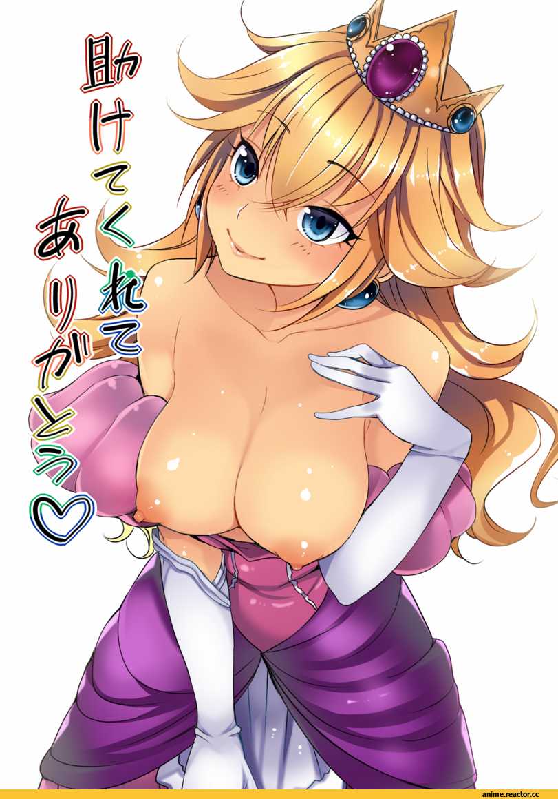 Princess Peach, Super Mario Bros, Anime Ero Oppai, Anime Ero, Anime