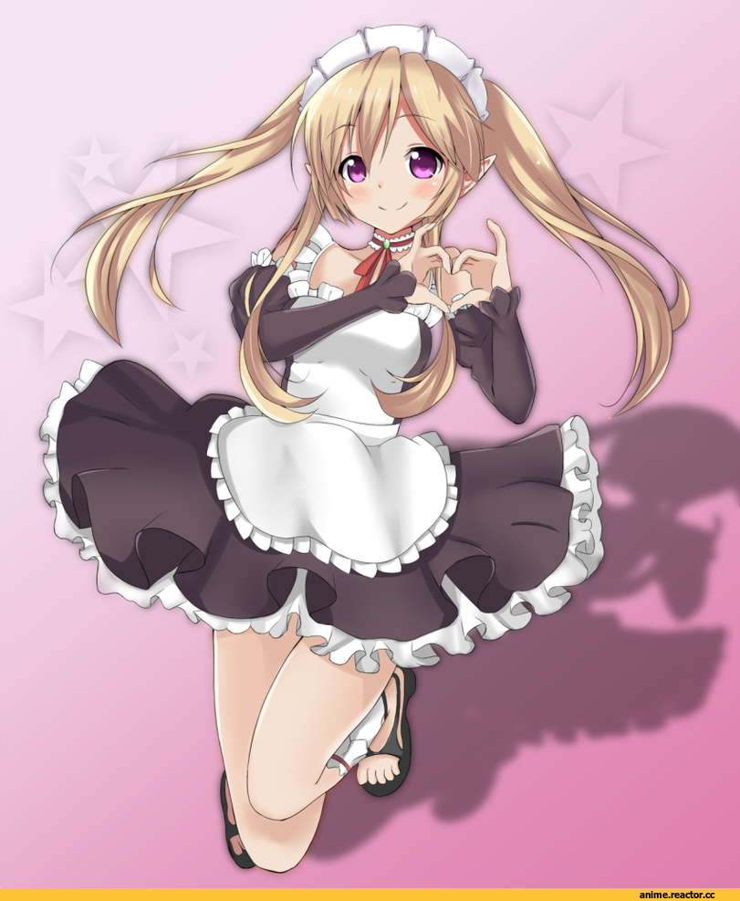 Outbreak Company, myucel foaran, горничная, Anime