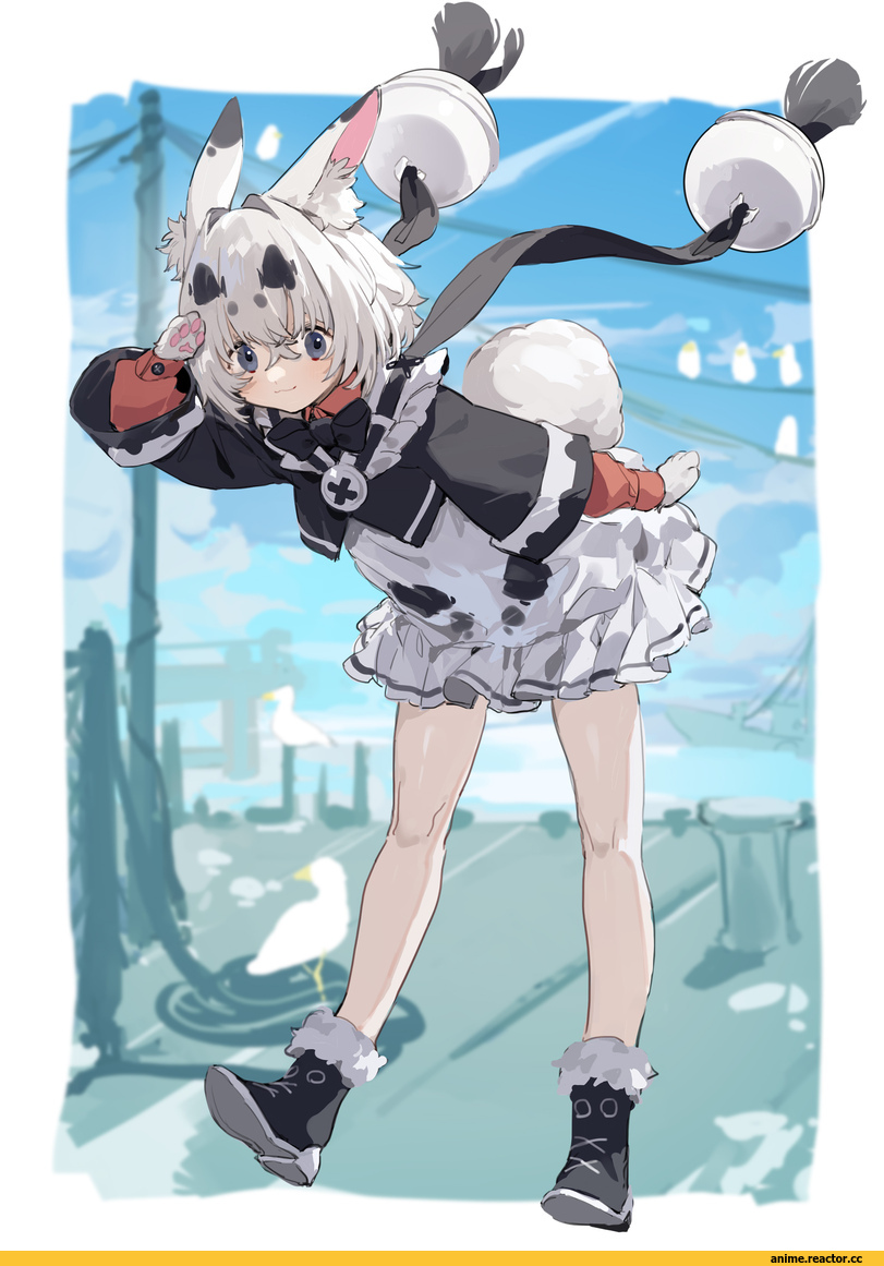 sh (562835932), Animal Ears, AO, Anime