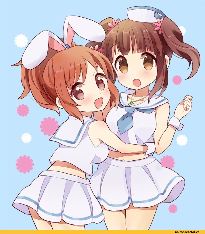miyuara, Abe Nana, Idolmaster, Ogata Chieri, Usagimimi, Animal Ears, Anime