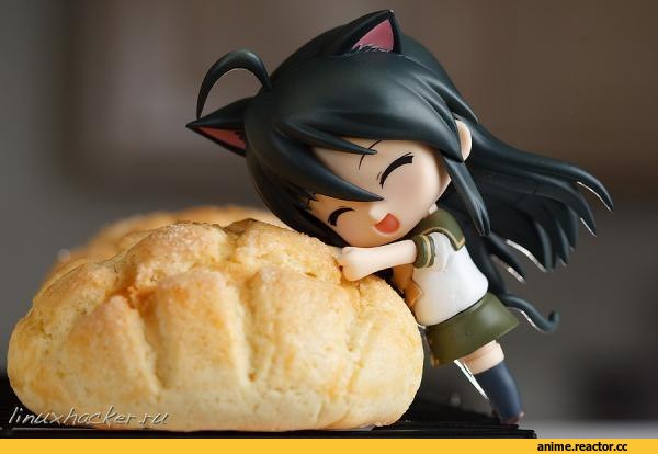 Shakugan no Shana, Неко, фигурки, булочка, песочница, игрушка, Animal Ears, Anime Фигурка, Anime