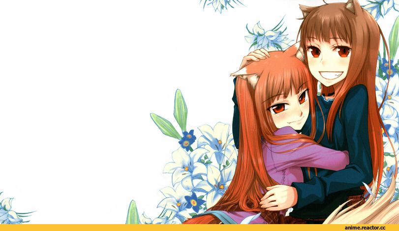 волчица и пряности, няши, Inumimi, Animal Ears, Anime