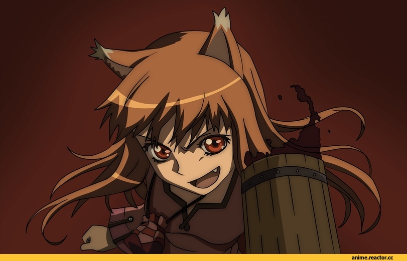 песочница, волчица и пряности, Horo, Inumimi, Animal Ears, Anime