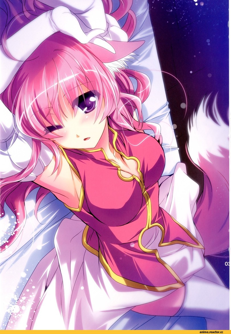 хвост, Неко, песочница, Animal Ears, Anime
