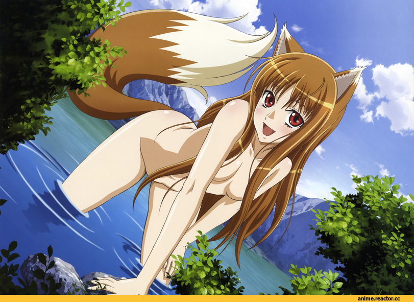 волчица и пряности, Хоро, обои, wallpaper, Inumimi, Animal Ears, Anime