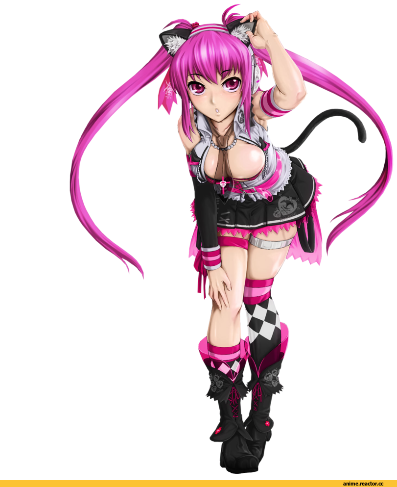 neko, gothic lolita, Animal Ears, Anime
