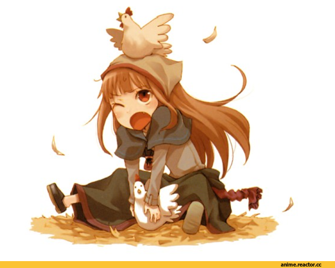 волчица и пряности, Хоро, Inumimi, Animal Ears, Anime