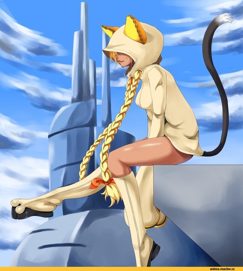Blazblue, Taokaka, Неко, Animal Ears, Anime