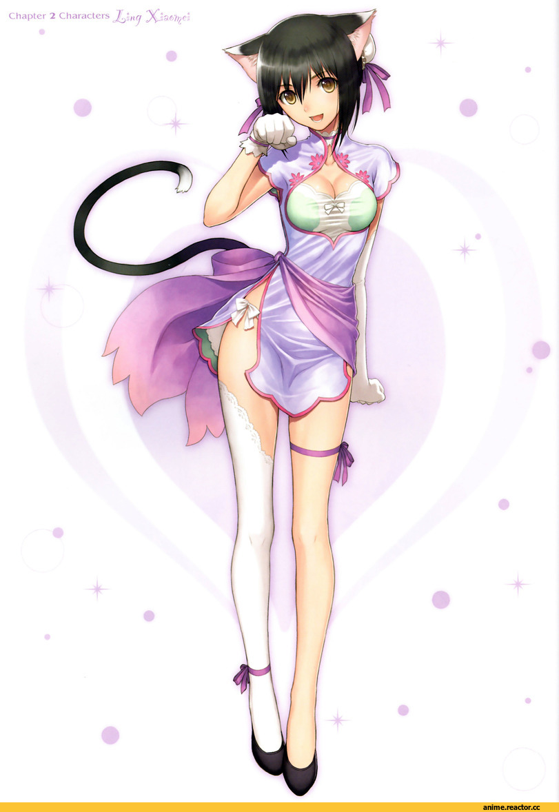 Shining Hearts, shaomei rin, Tony Taka, Неко, Animal Ears, Anime