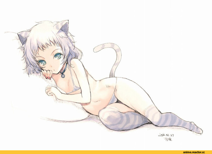 Неко, няка, нека, kiya shii, Animal Ears, Anime