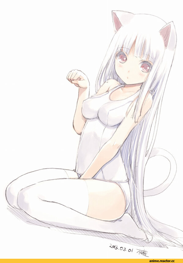 няка, нека, Неко, kiya shii, Animal Ears, Anime