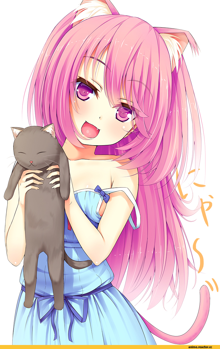 nya, Неко, Animal Ears, Anime