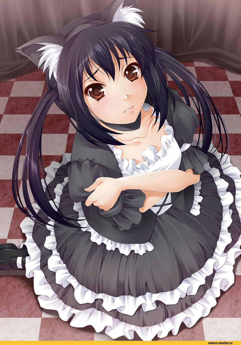 K-ON!, Nakano Azusa, Неко, Animal Ears, Anime
