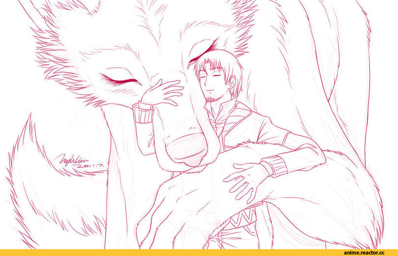 Spice and Wolf, Horo, тело волка, Лоуренс, Inumimi, Animal Ears, Anime