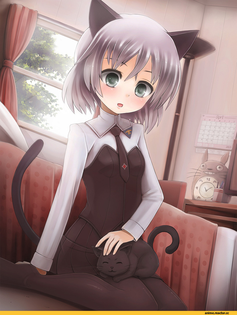 Sunimu, Неко, Animal Ears, Anime