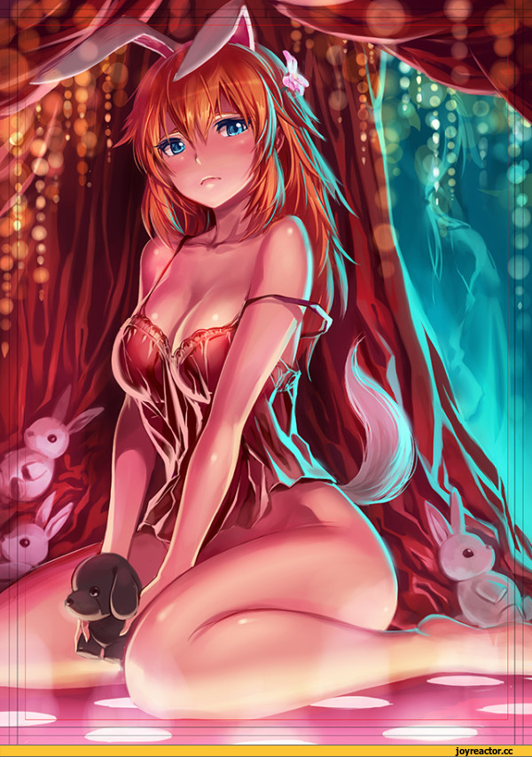 Strike Witches, charlotte e yeager, Usagimimi, Animal Ears, Anime