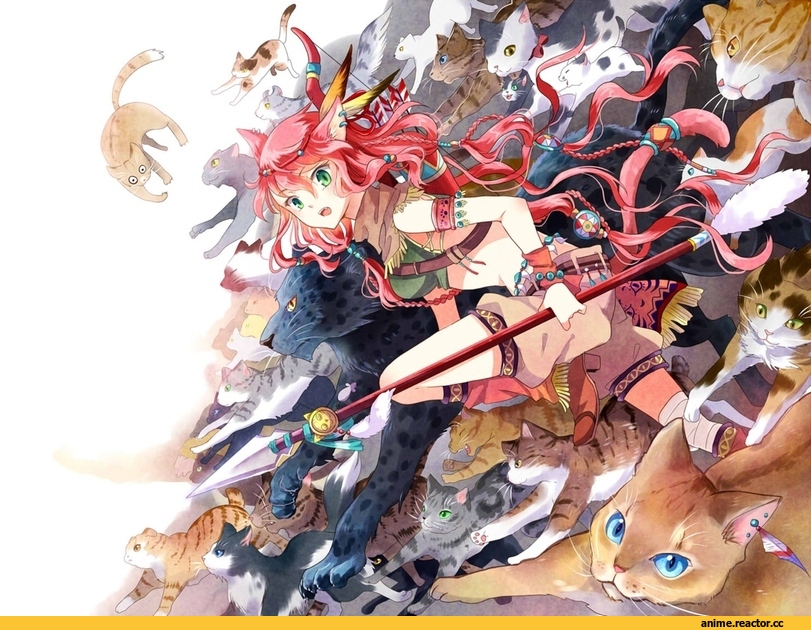 Неко, Animal Ears, Anime