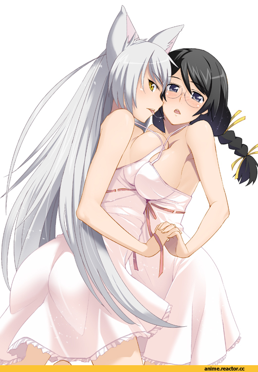 Monogatari (Series), Tsubasa Hanekawa, нэко, Animal Ears, Anime