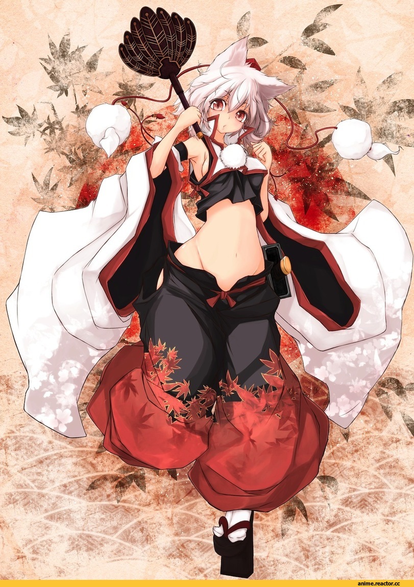 Touhou Project, Inubashiri Momiji, Animal Ears, Inumimi, Anime