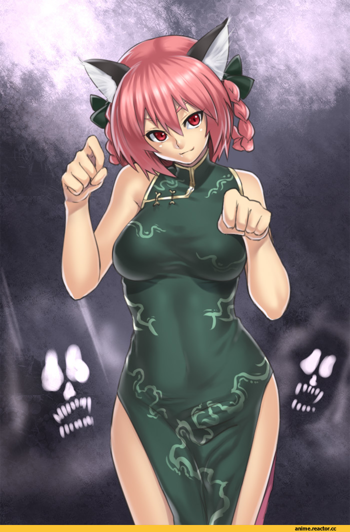 Touhou Project, Kaenbyou Rin, Animal Ears, Nekomata, Anime