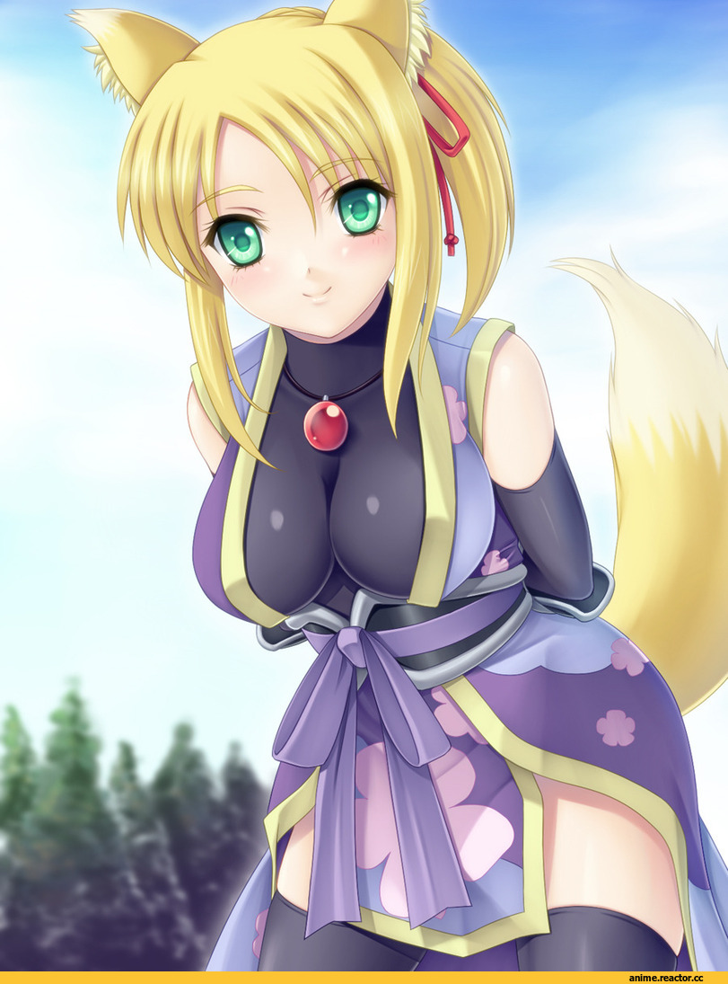 Yukikaze Panettone, Dog Days, Animal Ears, Kitsune, Anime