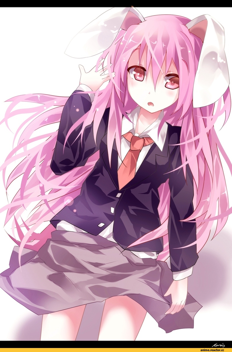 Touhou Project, Reiuji Utsuho, Неко, Animal Ears, Anime