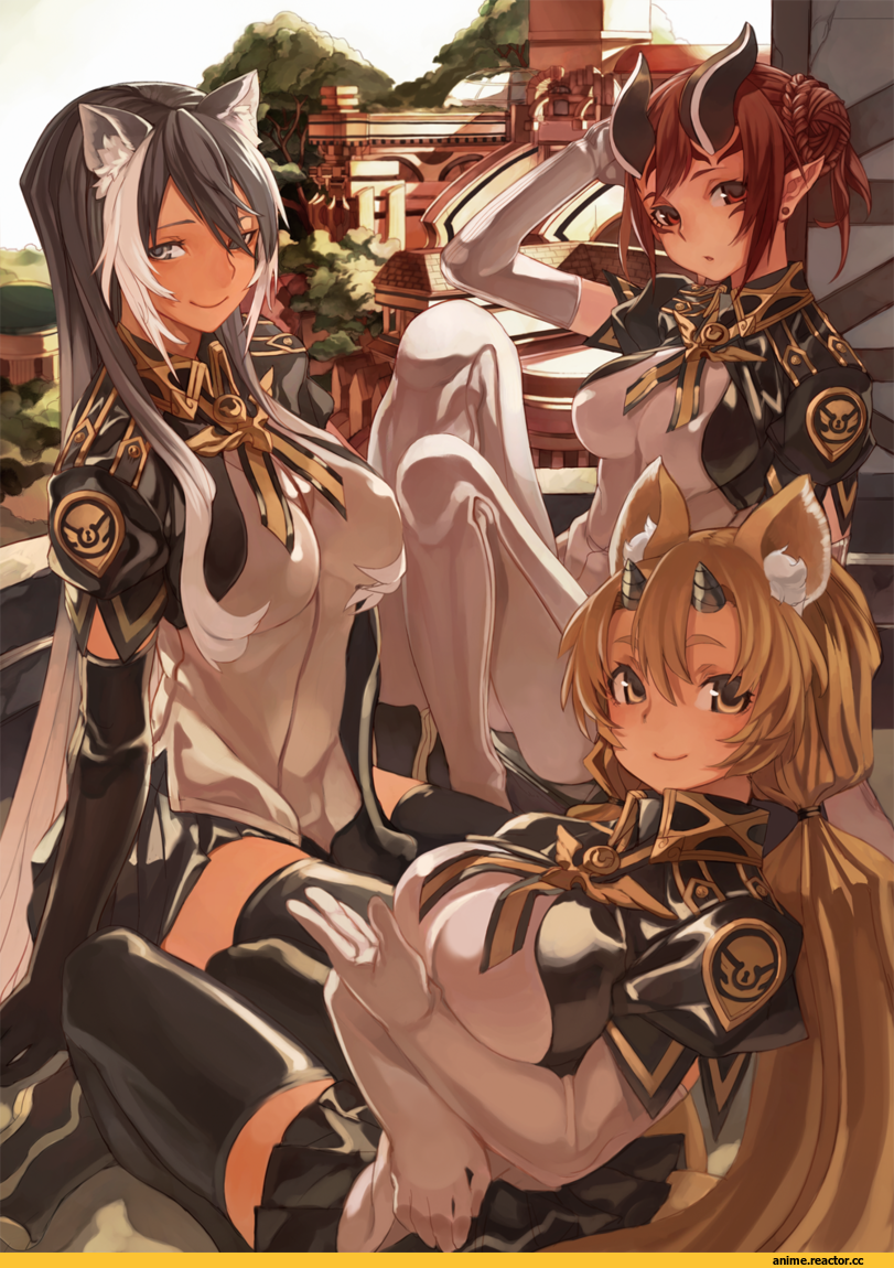 Anime Original, artist ricci, Неко, Animal Ears, Kitsune, Anime Art, Anime