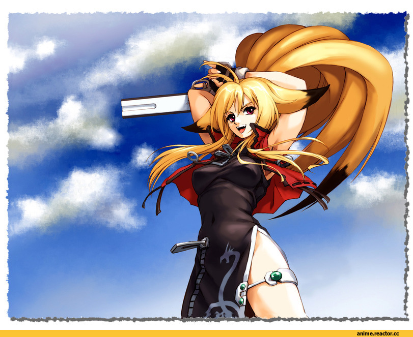 namco x capcom, Kitsune, Animal Ears, Anime