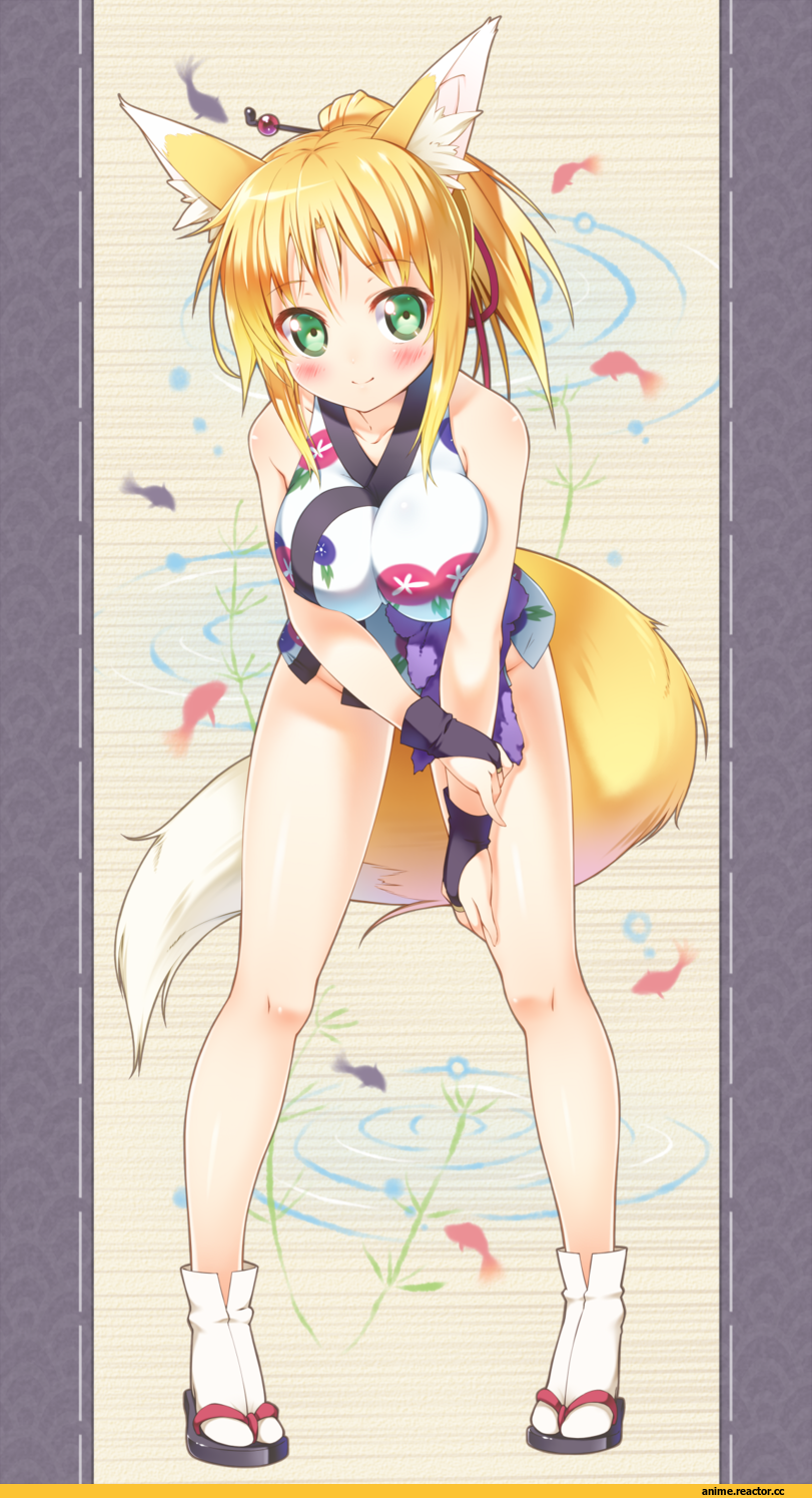 Dog Days, Yukikaze Panettone, Animal Ears, Kitsune, Anime