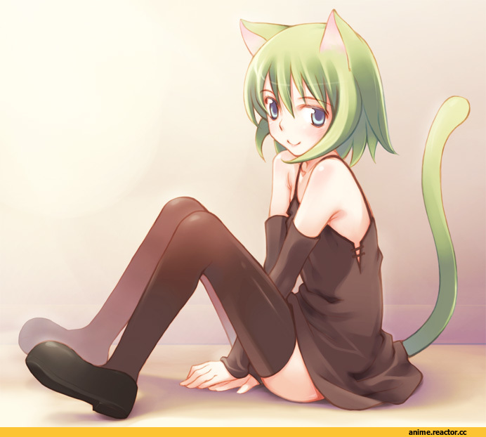 inato serere, Неко, Animal Ears, Anime